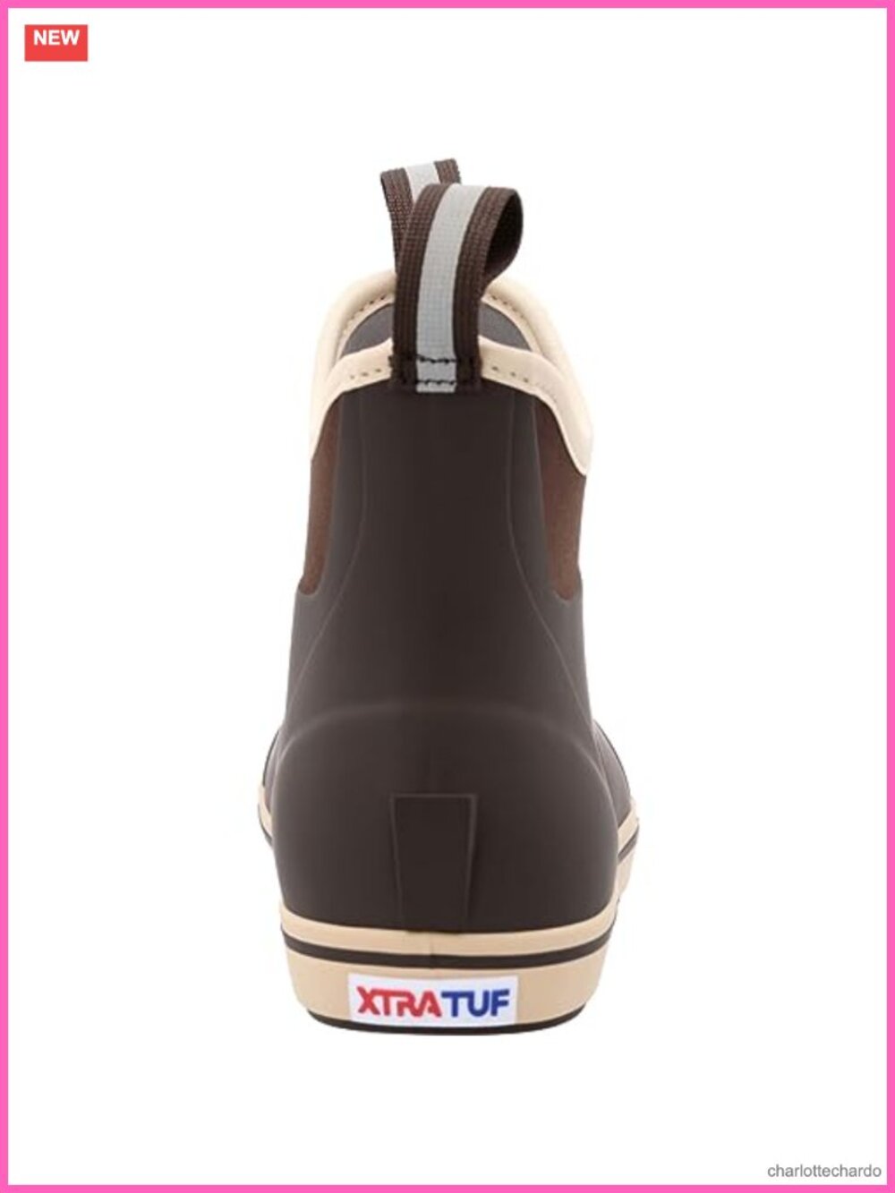 Women's Waterproof Ankle Deck Boots Slip-Resistant Pull-On